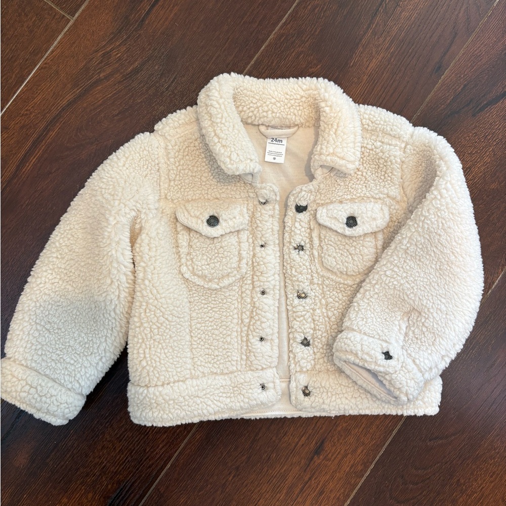 Carter’s Cream Sherpa Jacket